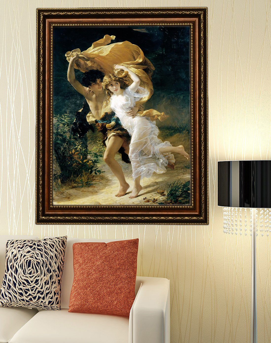Amazon.com: ELITEART -The storm By Pierre Auguste Cot Giclee